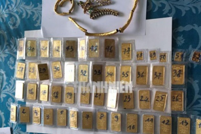 Tóm gọn kẻ trộm 64 lượng vàng trong đêm Noel